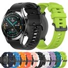 Силиконовый ремешок для часов Huawei GT 2, 46 мм, 42 мм, сменный Браслет для gt2e, GT2 Pro, GT1, 20 мм, 22 мм