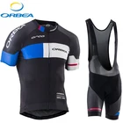 Комплект одежды ORBEA мужской с коротким рукавом, трикотажная одежда для езды на велосипеде, шорты-трикотаж для горных велосипедов, 2022