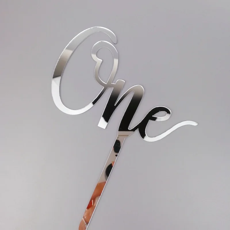 Новинка золотой акриловый чехол для детского торта на день рождения товары дня |