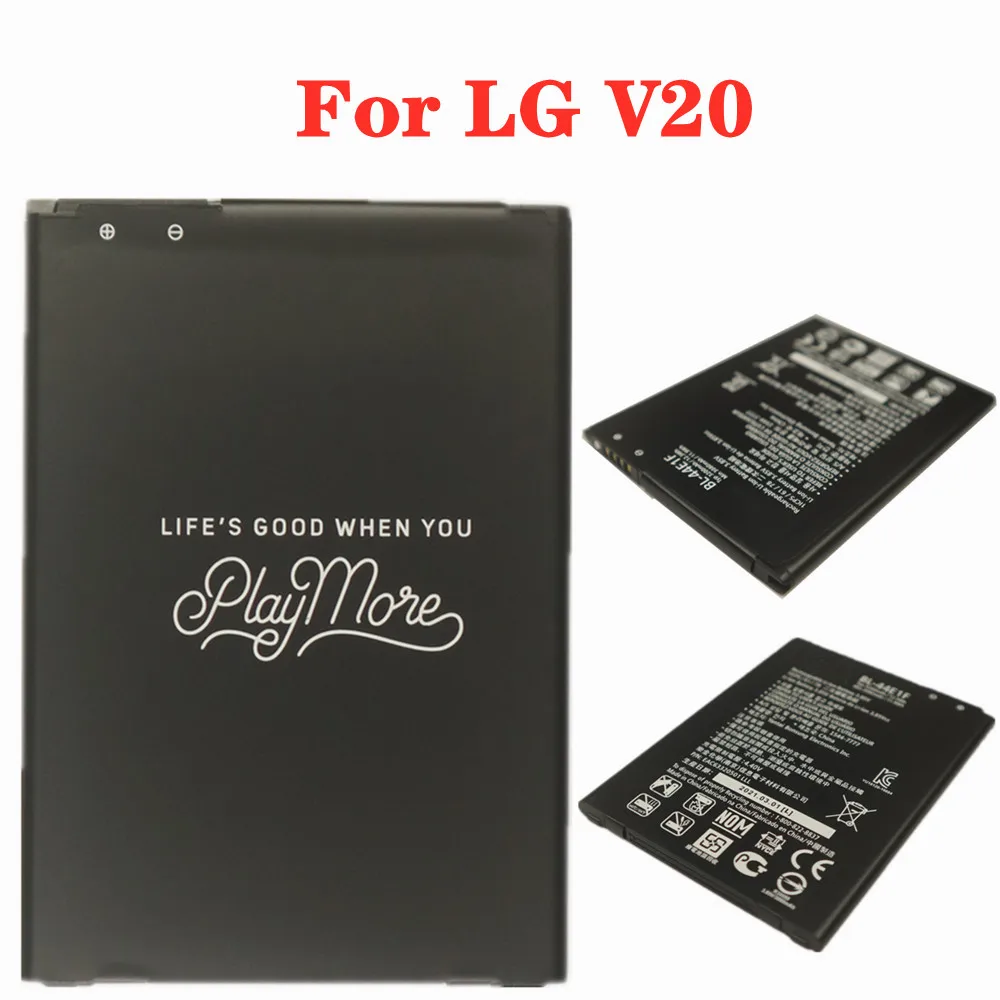 

BL44E1F BL-44E1F Аккумулятор для LG V20 VS995 US996 LS997 H990DS H910 H918 LG Stylus3 LG-M400DY 3200mAh Мобильный телефон аккумулятор