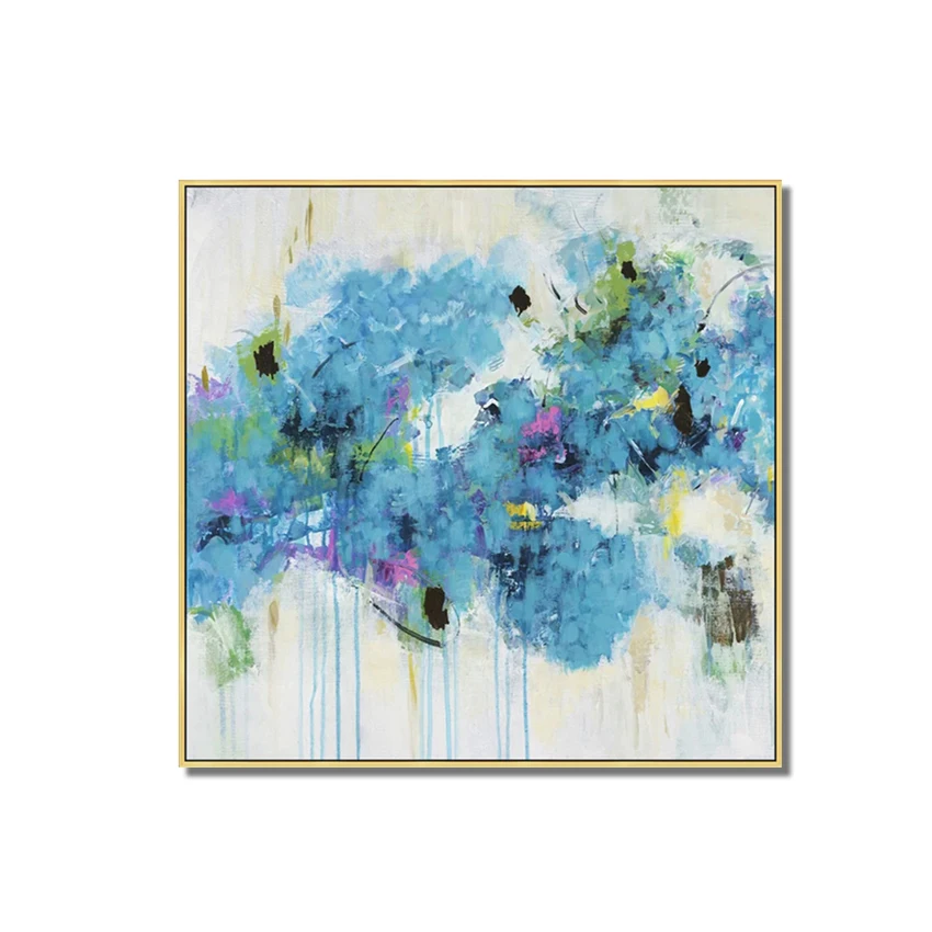 

Large sizes modern pure Handmade canvas oil painting hanging picture for living room wall art home decoration no framed