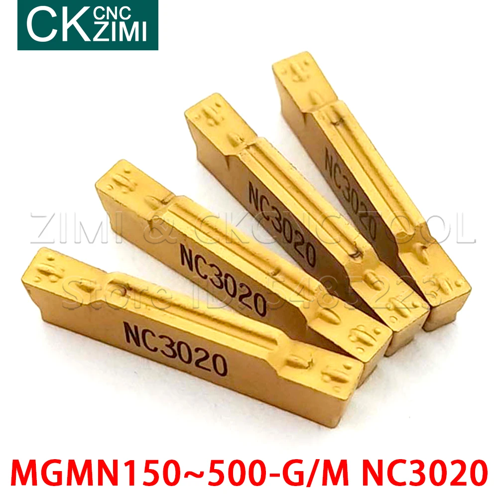 

MGMN300 MGMN150 MGMN200 MGMN250 MGMN400 MGMN500 MGMN NC3020 Carbide Grooving Turning Inserts Slotted Lathe Cutter Tool for MGEHR