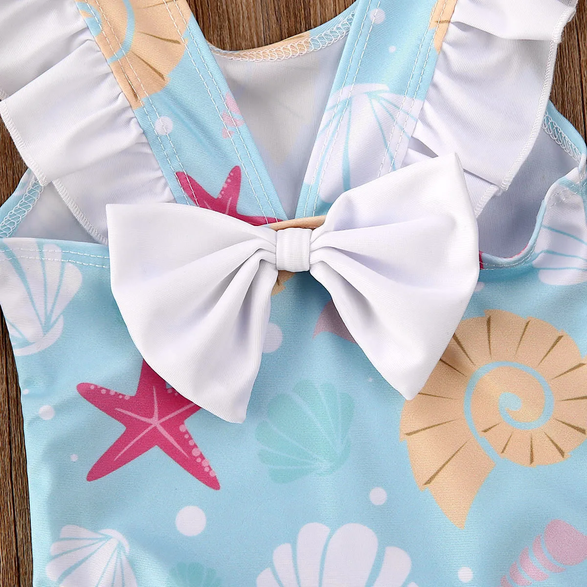 

2020 New Hot Toddler Kids Baby Girl Bikini Swimsuit Bow Swimwear Beach Bathing Suit Newborn baby Summer Swimming Costum