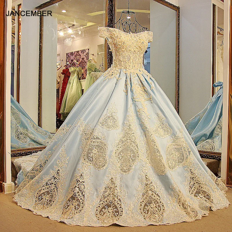 LS54711 Lovely арабский стиль вечерние платья с короткими рукавами корсет назад