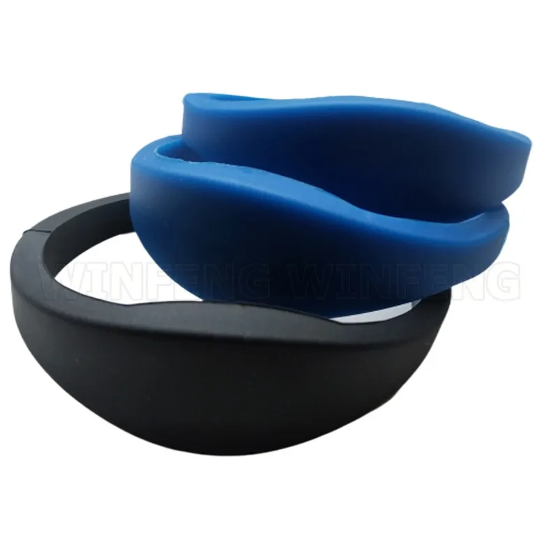 Браслет на запястье с RFID защитой 125 кГц 65 мм|rfid silicone wristband|125khz rfidrfid silicon |