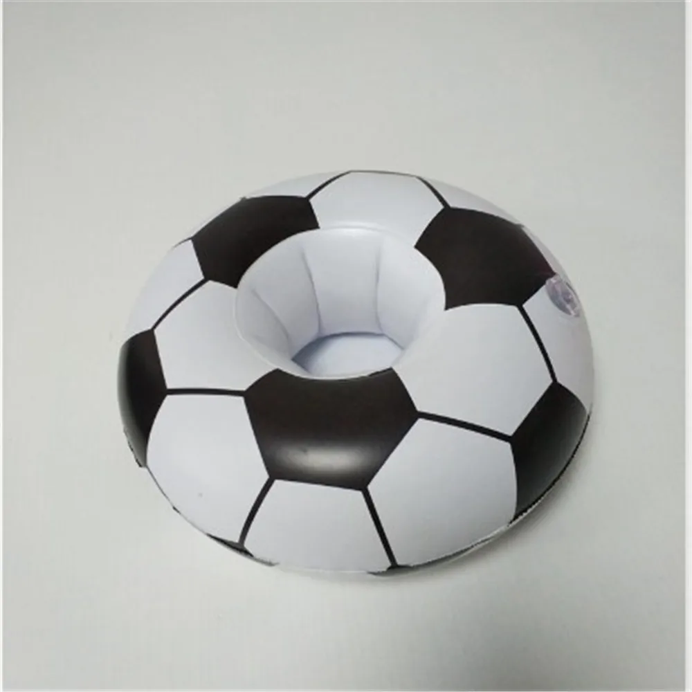 Лидер продаж Новинка футбольный надувной плавающий держатель стакана воды в