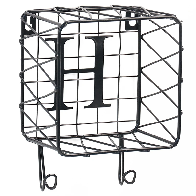 

Nordic Metal Letters Hooks Creative Wall-Mounted Wrought Iron HOME LOVE Decoration Racks Multi-function Hanging Storage Holders