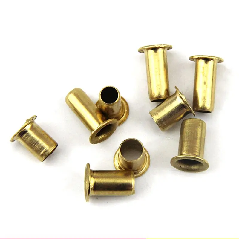 

1000Pcs/set Tubular Rivets M0.9 M1.3 M1.5 M1.7 Mix Circuit Board PCB Nails Copper Hollow Rivet Nuts Kit