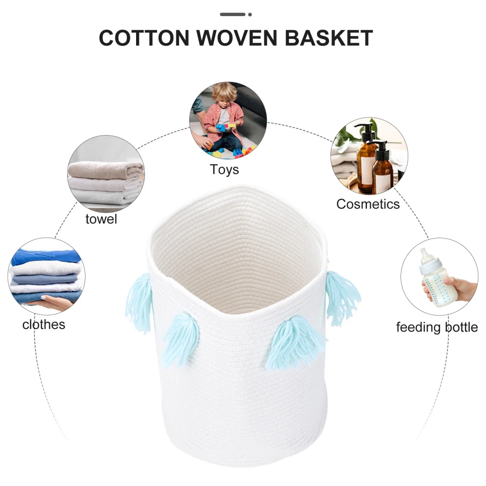 

1Pc Practical Storage Basket Delicate Sundries Basket Household Basket (Green)