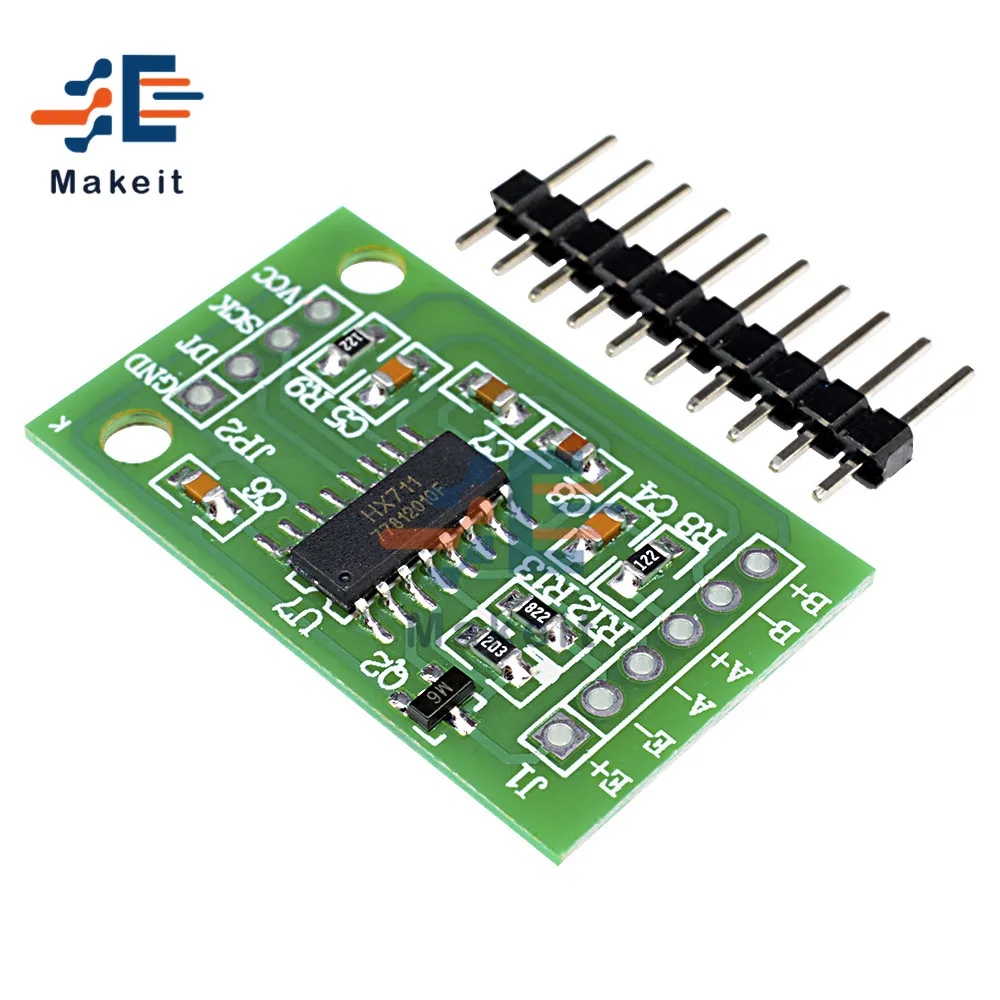 Двухканальный AD-модуль HX711 датчик веса для тела давления s + 4 шт. человеческих