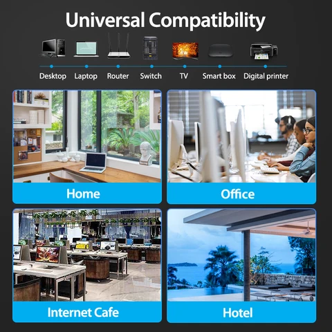 Vention Ethernet кабель Cat6 10/15 м