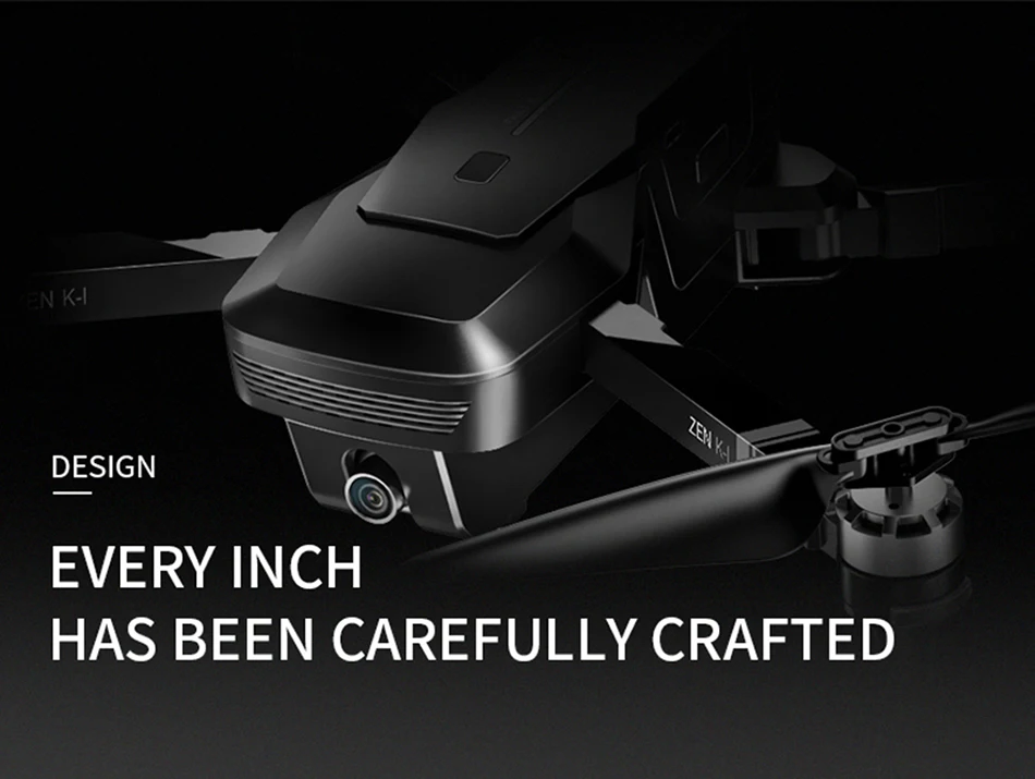 ZEN VISUO K1 RC zangao gps com 50 Vezes Zoom lente Grande-Угловая HD Двойная камера Wi-Fi FPV Квадрокоптер бесщеточный мотор de vоo 28mi