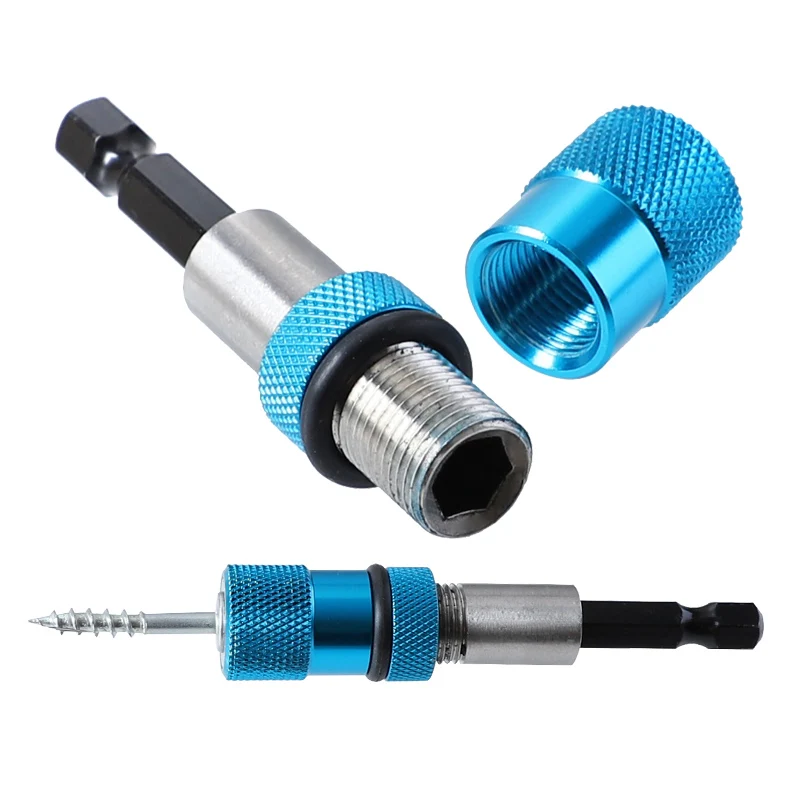 Держатель для отвертки 67 307 мм регулируемый удлинитель с магнитным кольцом