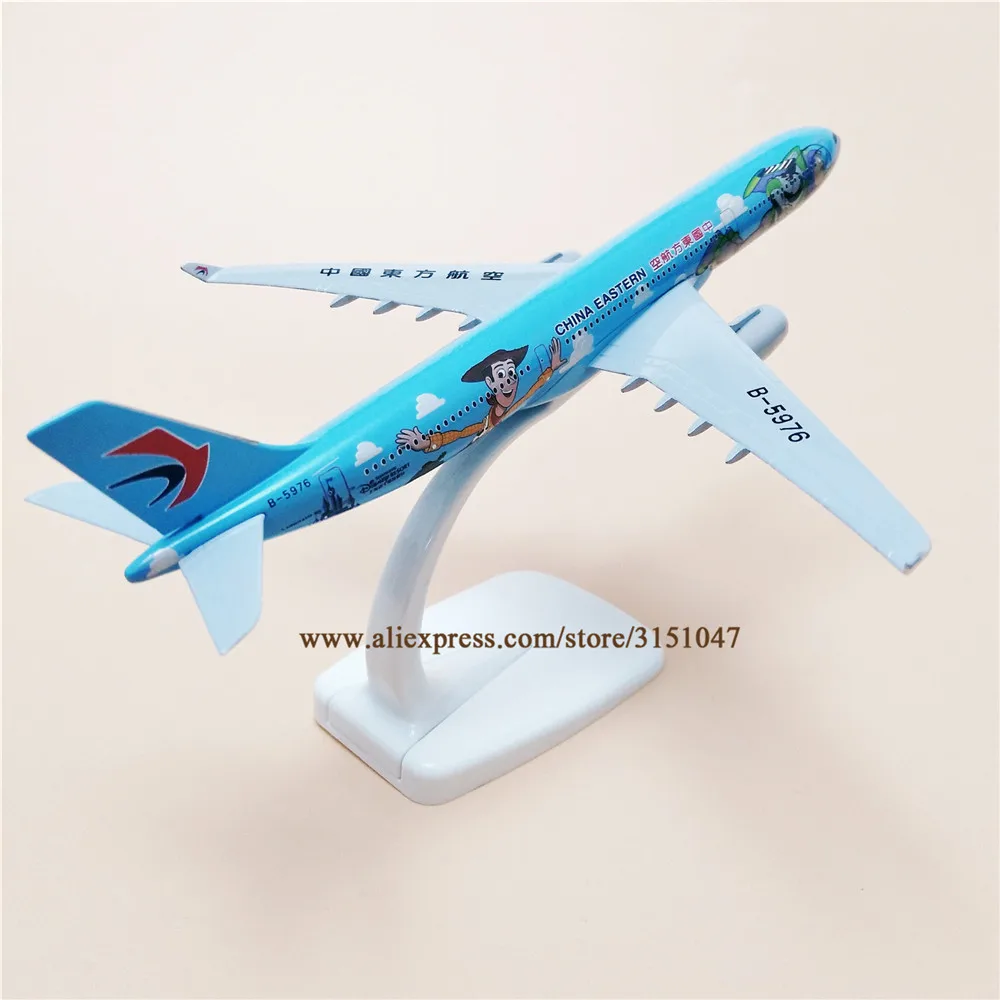 20 см Air China Eastern Airlines A330 Airbus 330 Модель мультипликационного самолета сплав Металл