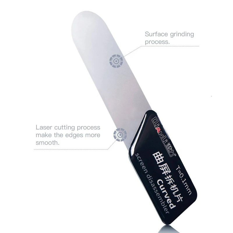5pcs Qianli Tool Ultra Thin Pry Spudger Disassembling Card Dedicated for Curved Screen Samsung iPhone iPad Opening | Инструменты