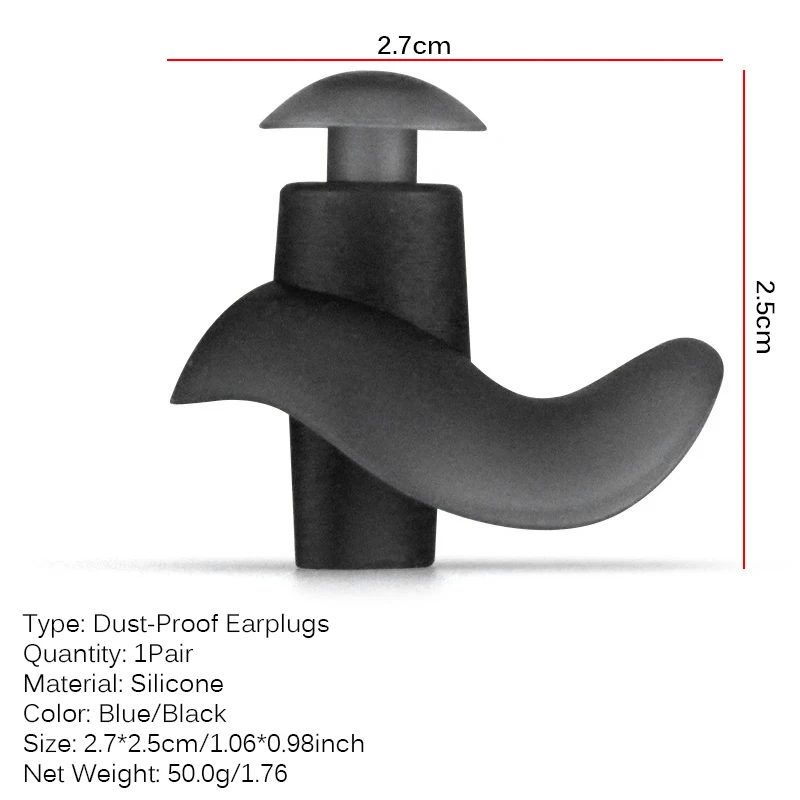 

1 пара мягкие беруши звукоизоляция силиконовые водонепроницаемые пыленепроницаемые Беруши аксессуары для плавания и дайвинга простая уст...