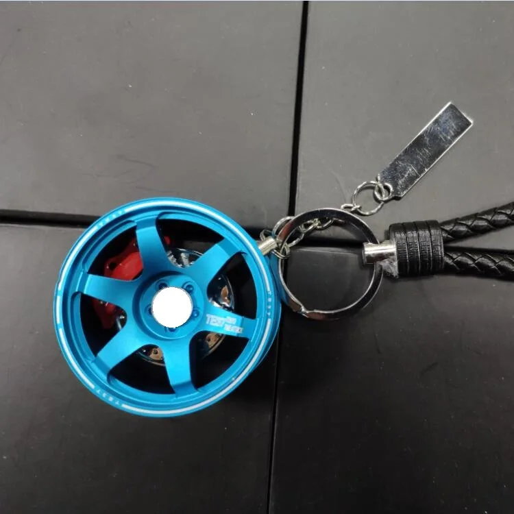 Большой брелок в виде зеркала заднего вида TE37 алюминиевый тормозной диск BV