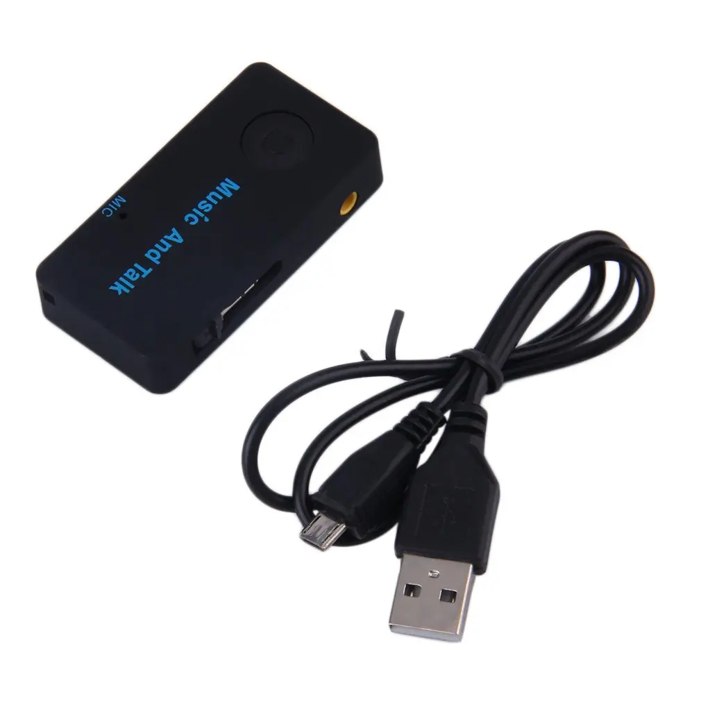 Беспроводной 3 5 мм аудио стерео музыка говорить приемник адаптер Mic изысканный