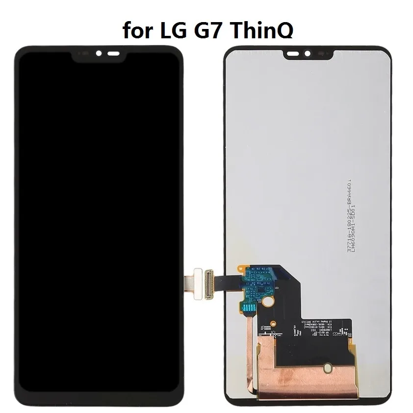 Сенсорный ЖК дисплей для LG G7 ThinQ 6 1 дюйма дигитайзер с рамкой в сборе G710 G710EM G710PM