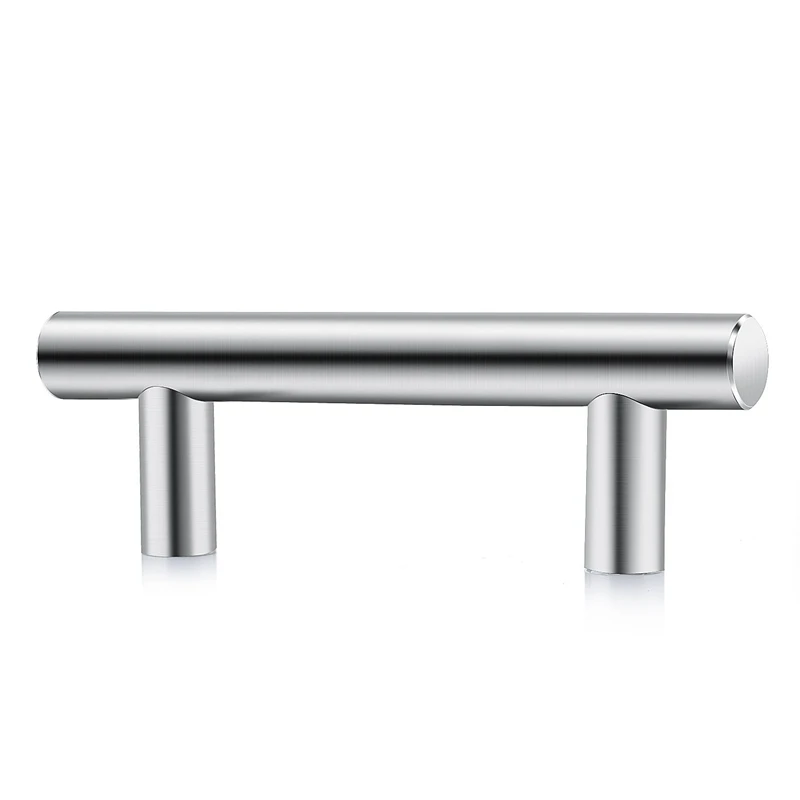 Упаковка с 20 ручками мебели/шкафа/ящика из нержавеющей стали общая ширина 100 мм