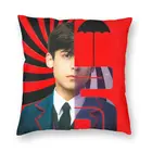 Только после того, как Зонт академии, спринтом Цифры 5, Наволочка на подушку размером 45*45 см Домашний декор печати ТВ показать Подушка Чехол для дивана двойная сторона