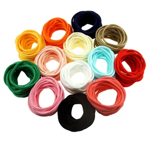 20 шт., нейлоновые детские повязки на голову