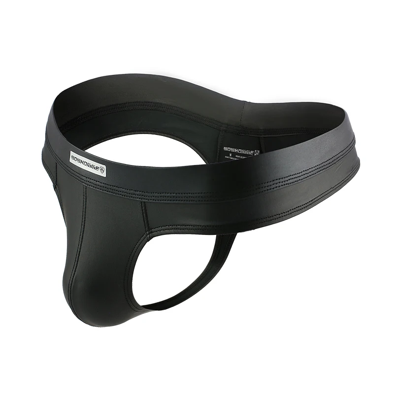 Мужские стринги и модное нижнее белье для пениса сексуальные искусственная кожа