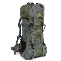 60l internal frame outdoor camping backpack waterproof travel hiking bag for female male trekking mountaineering backpacks