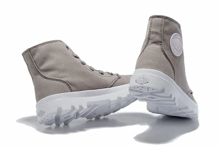 PALLADIUM/мужские ботильоны из спилка; армейские модные ботинки; нескользящая резиновая подошва в ковбойском стиле; Повседневная Удобная высокая обувь флэтс; Размеры 35-45