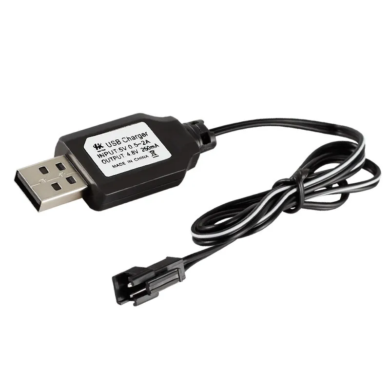 

Новинка 4,8 V 250mA USB зарядное устройство с разъемом SM NiMH NiCD RC аккумулятор