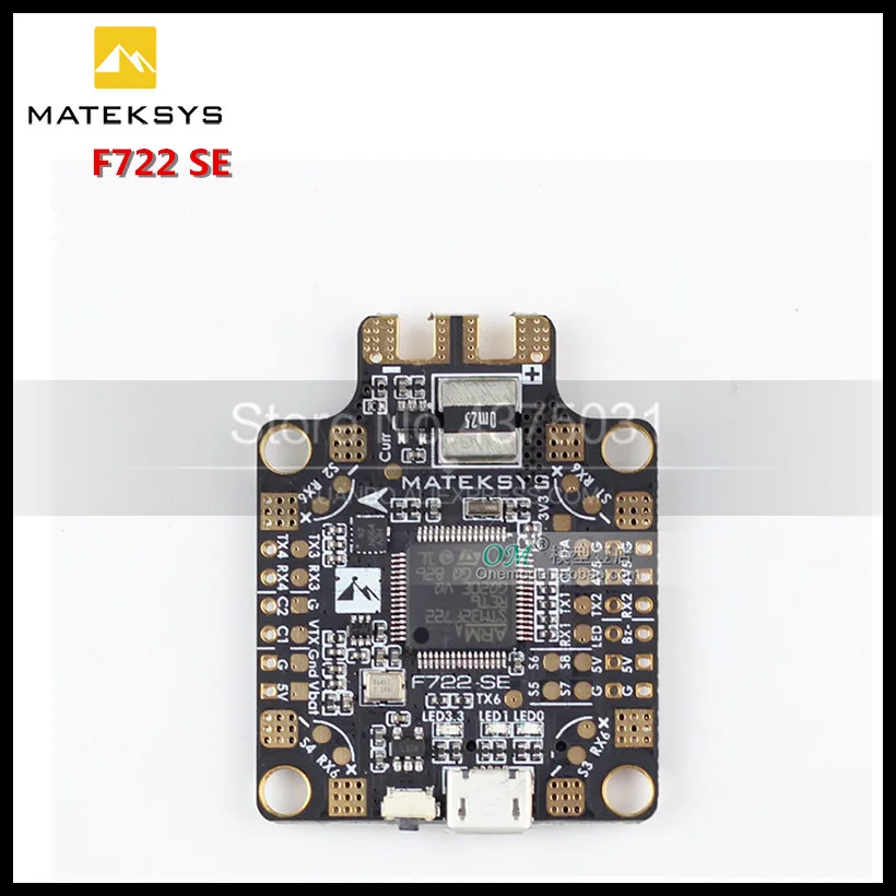 Новая система Matek F722 SE F7 двойной контроллер полета Gryo встроенный PDB OSD 5 В/2A BEC