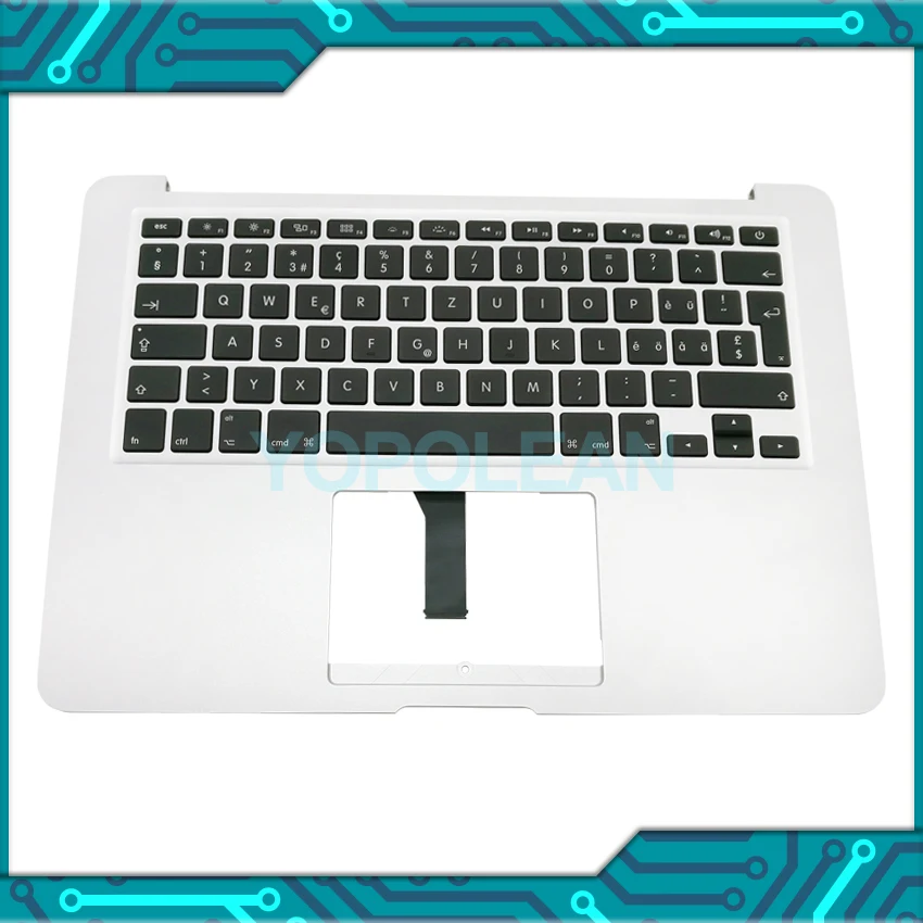 Новый чехол topcase с швейцарской клавиатурой для Macbook Air 13 дюймов A1466 подставка рук в