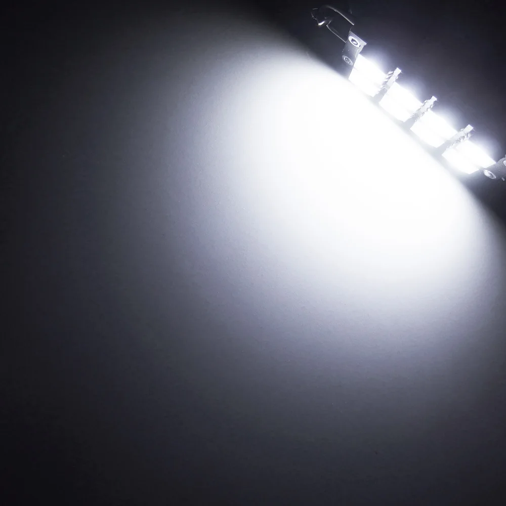 2 пары белый 8-505050-smd 44 мм 211-2 212-2 214-2 578 светодиодный светильник с жесткой петлей для