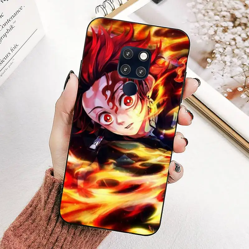 

Anime Japan Demon Slayer Kimetsu No Yaiba Phone Case for Huawei Mate 10 20 lite pro Y 5 6 7 8 9 prime 2019