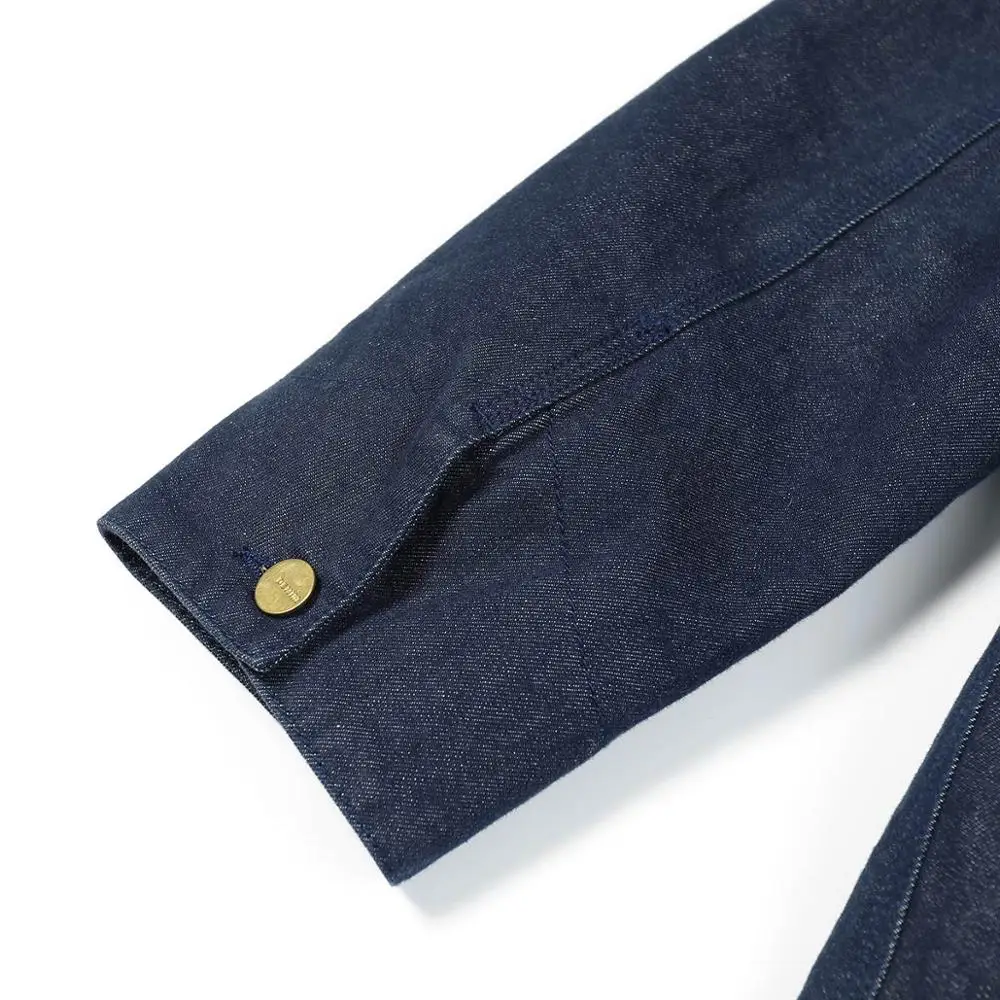 SIMWOOD 2021 зимние новые толстые флисовые пальто для мужчин джинсовая овчина куртка