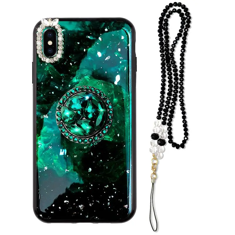 Аксессуары для телефонов чехлы iphone 11pro max 11 чехол xr x xs 6 6s 7 8plus Зеленая Мраморная