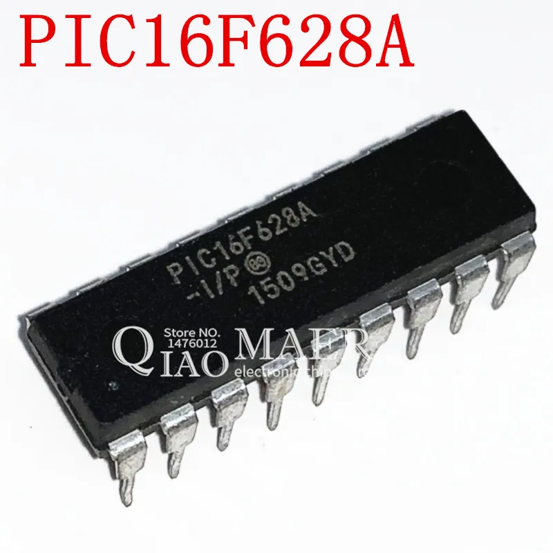 1 шт. PIC16F628A-I/P PIC16F628A DIP PICLF628A-I/P PIC16F628-04/P PIC16F628-20/P PIC16F628 16F628 DIP18