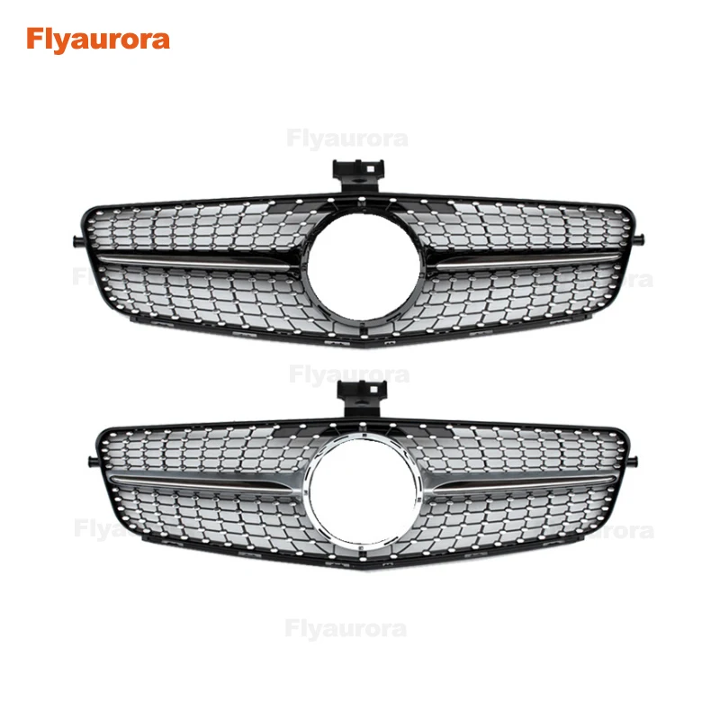 Алмазный Звездный автомобильный передний бампер сетчатый гриль решетка для Mercedes