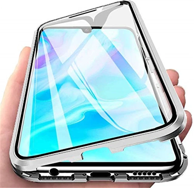 

360 Protect Magnetic Adsorption Double Glass Phone Case For Huawei Mate 30 40 P30 P40 P50 Nova 7 8 SE Pro Plus Lite 4G 5G E Case