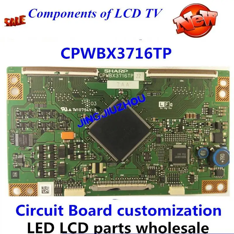 

LED TV T_CONNew sharp cpwbx3716tp logic board lk370t3lz6j screen t_conTCON