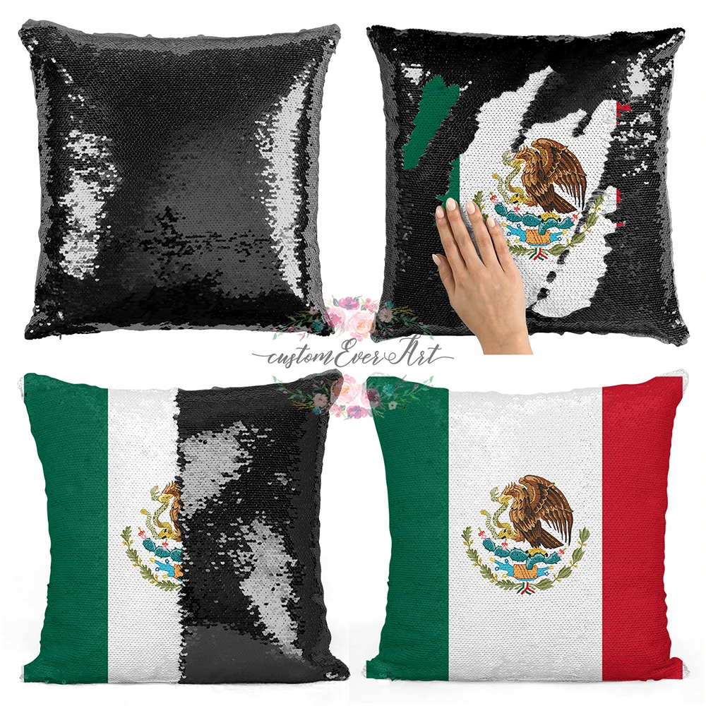Мексика персонализированные пользовательские изображения накидка для подушки