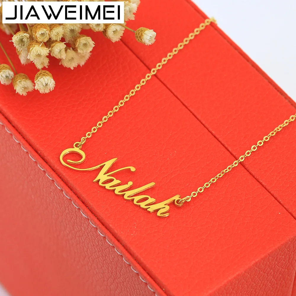 18K позолоченное ожерелье ювелирные изделия из нержавеющей стали для женщин и