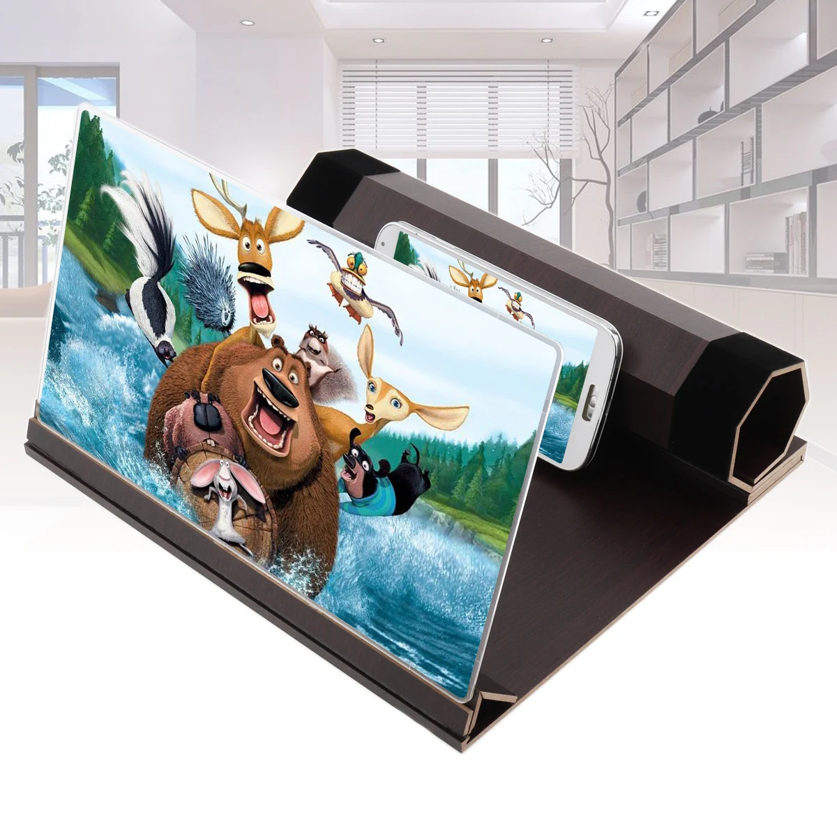 3D телефон со встроенным усилителем экраном HD 12 дюймов | Инструменты