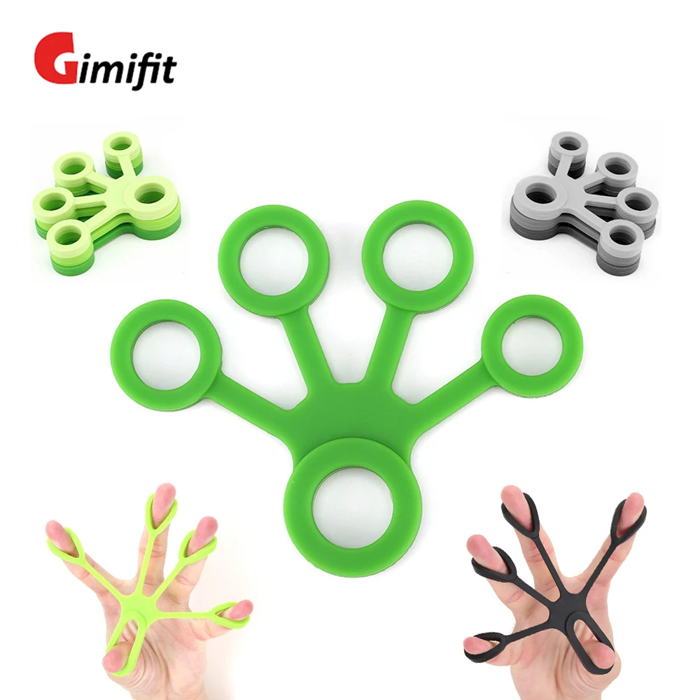 

Silicone Hand Expander Finger Finger Training Strength Trainer Resistance Bands Wrist Exercise 1PCS