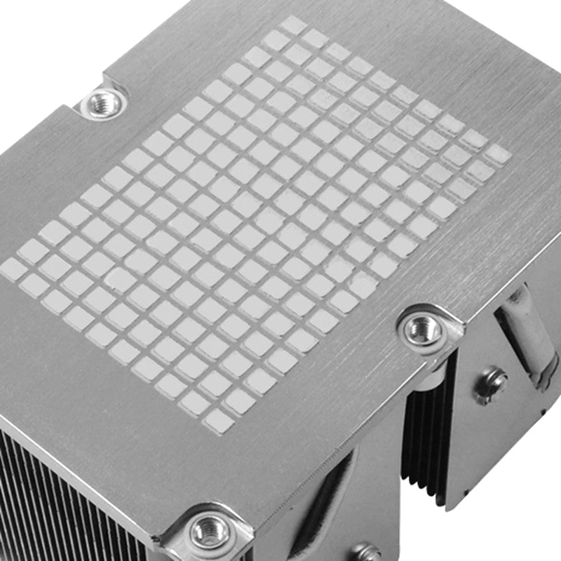 

2U Server Passive Radiator LGA3647 Rectangular Copper Bottom Nickel Plated 4 Heat Pipe