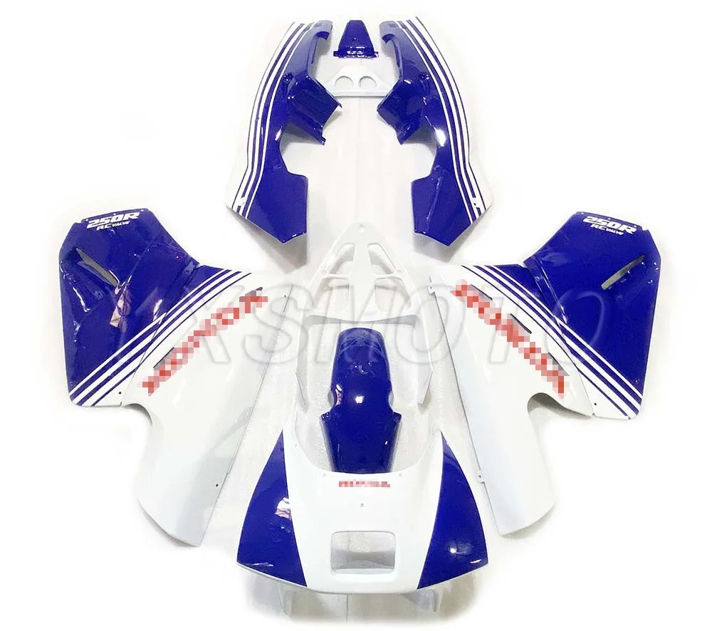 

brand new ABS fairings NSR250 P2 18 issues white blue bodywork fairing kit nsr 250 p2 issues 18