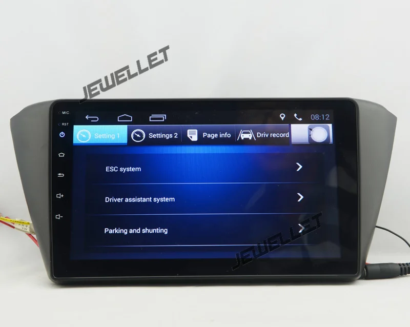 

9" octa-core 1280*720 QLED screen Android 10 Car GPS multimedia Navigation for Skoda Fabia 2016 with 4G/wifi DSP carplay