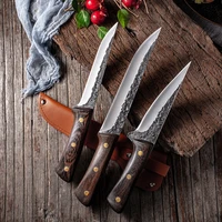 forged kitchen knife slaughter boning knife handmade beat sharp cleaver knife boning slicer butcher knife meat stand knife