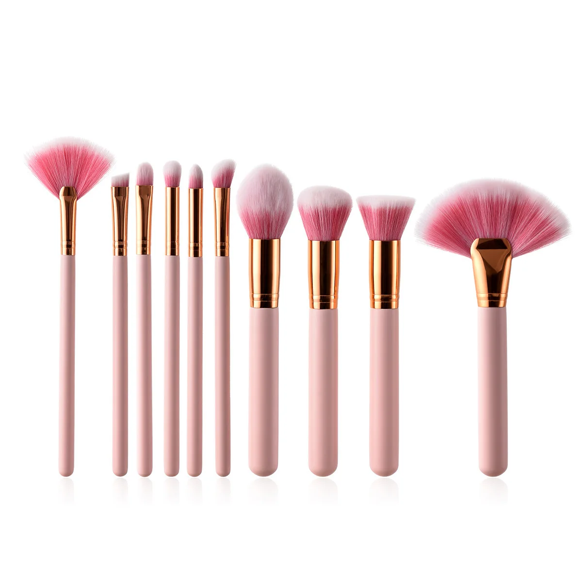 4/10 шт. Модные кисти для макияжа Набор тонального крема тени век скульптуры