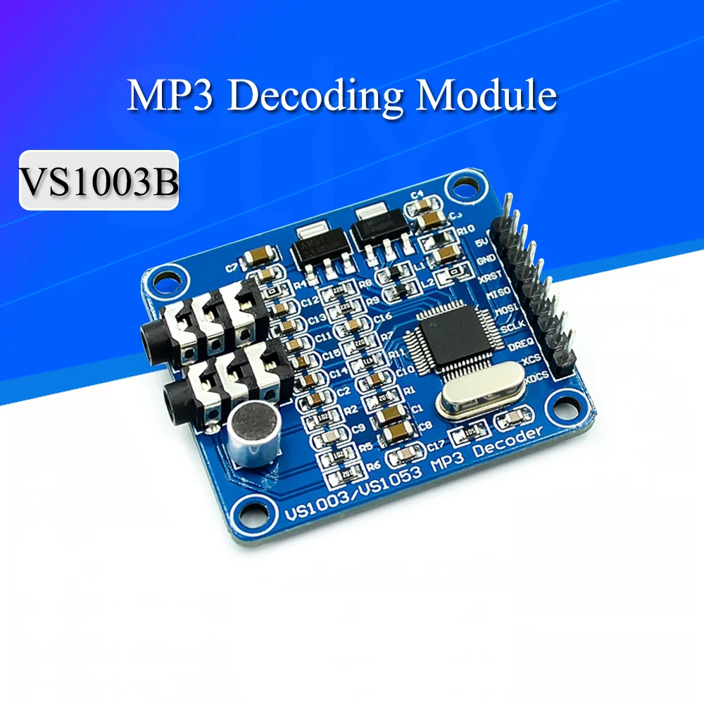 

VS1003B VS1053 MP3 Decoding Module, Microphone Head, STM32 Microcontroller Development Board Accessories